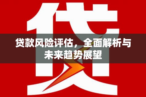 硚口贷款风险评估，全面解析与未来趋势展望