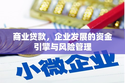 硚口商业贷款，企业发展的资金引擎与风险管理