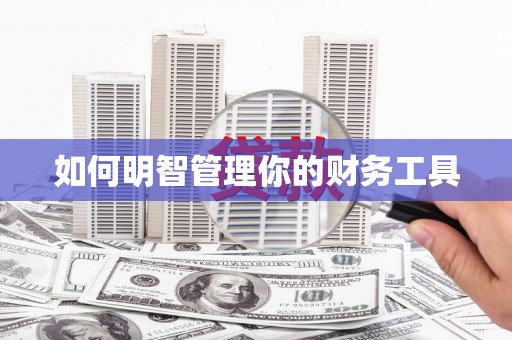 硚口如何明智管理你的财务工具