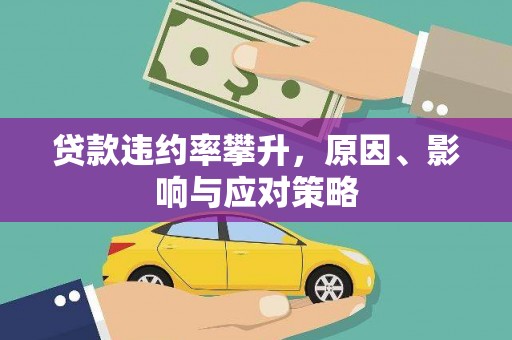 硚口贷款违约率攀升，原因、影响与应对策略