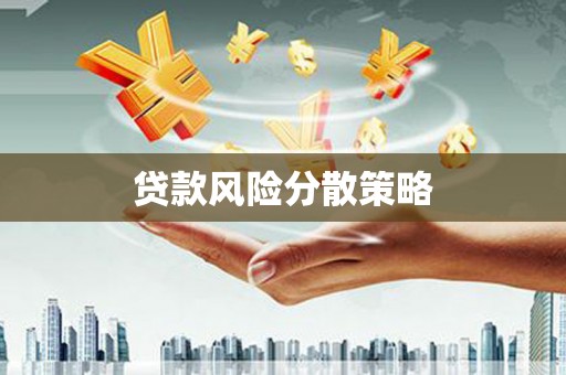 硚口贷款风险分散策略