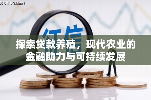 硚口探索贷款养殖，现代农业的金融助力与可持续发展