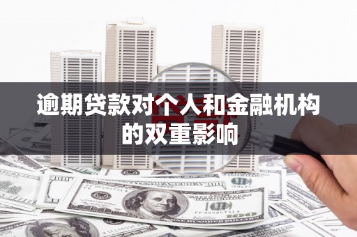 硚口逾期贷款对个人和金融机构的双重影响