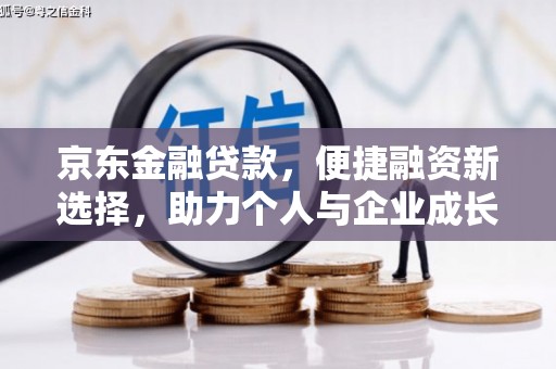 硚口京东金融贷款，便捷融资新选择，助力个人与企业成长
