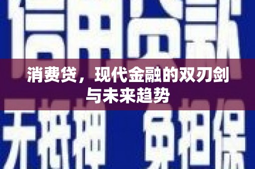 硚口消费贷，现代金融的双刃剑与未来趋势