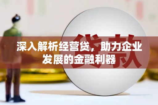 硚口深入解析经营贷，助力企业发展的金融利器