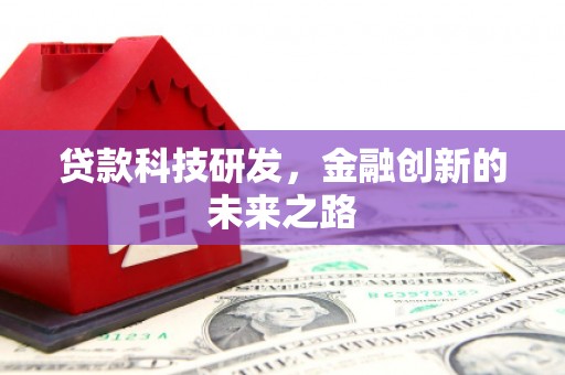 硚口贷款科技研发，金融创新的未来之路