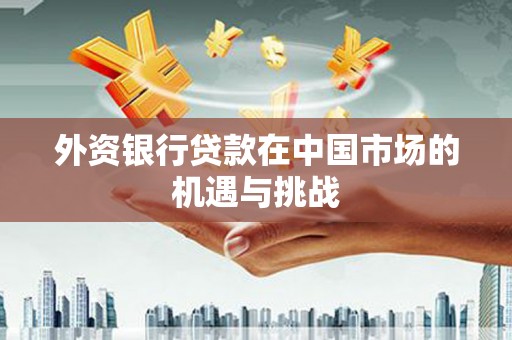 硚口外资银行贷款在中国市场的机遇与挑战