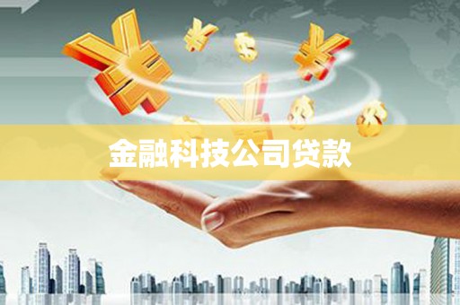 硚口金融科技公司贷款