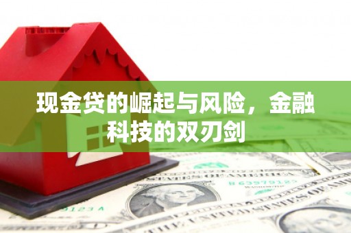 硚口现金贷的崛起与风险，金融科技的双刃剑