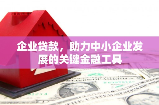硚口企业贷款，助力中小企业发展的关键金融工具