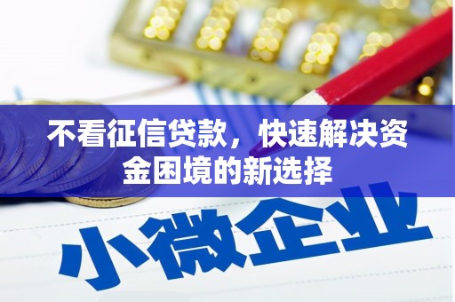 硚口不看征信贷款，快速解决资金困境的新选择