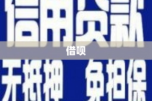硚口借呗