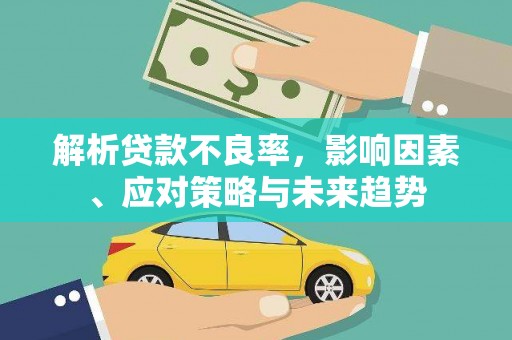 硚口解析贷款不良率，影响因素、应对策略与未来趋势