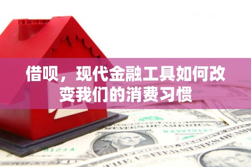 硚口借呗，现代金融工具如何改变我们的消费习惯