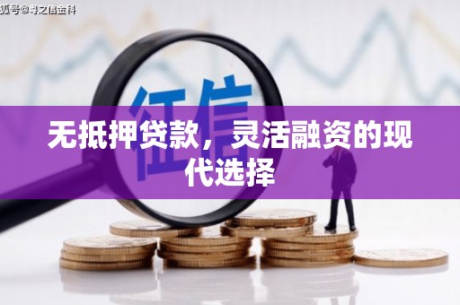 硚口无抵押贷款，灵活融资的现代选择