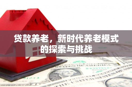 硚口贷款养老，新时代养老模式的探索与挑战