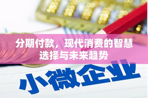 硚口分期付款，现代消费的智慧选择与未来趋势