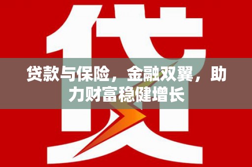 硚口贷款与保险，金融双翼，助力财富稳健增长