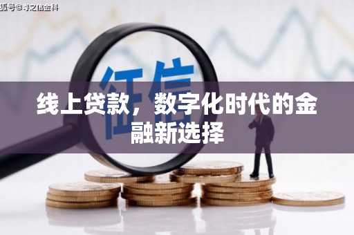 硚口线上贷款，数字化时代的金融新选择