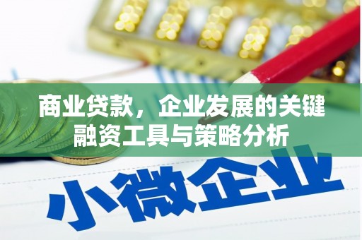 硚口商业贷款，企业发展的关键融资工具与策略分析