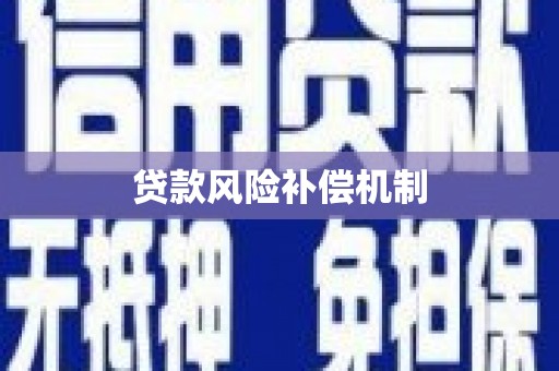 硚口贷款风险补偿机制