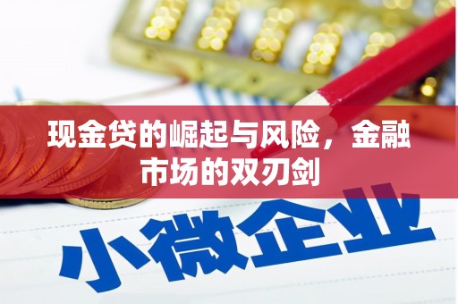 硚口现金贷的崛起与风险，金融市场的双刃剑