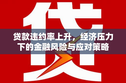 硚口贷款违约率上升，经济压力下的金融风险与应对策略