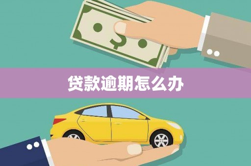 硚口贷款逾期怎么办