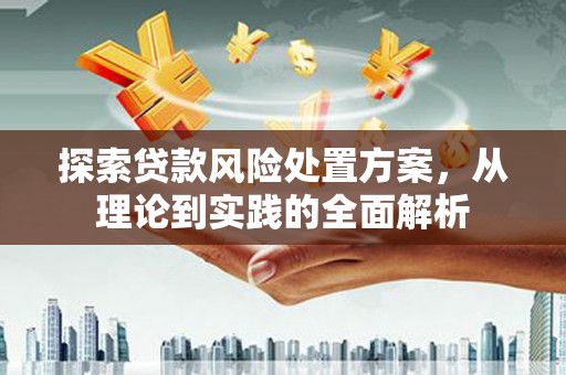 硚口探索贷款风险处置方案，从理论到实践的全面解析