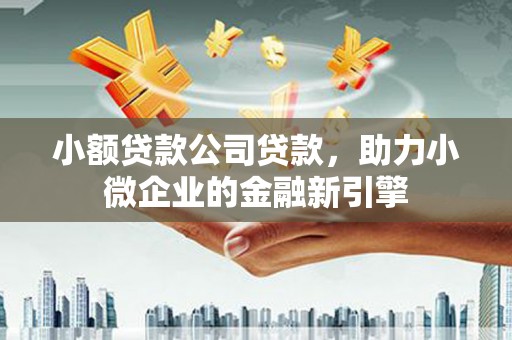 硚口小额贷款公司贷款，助力小微企业的金融新引擎