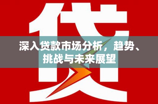 硚口深入贷款市场分析，趋势、挑战与未来展望