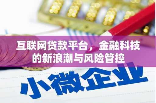 硚口互联网贷款平台，金融科技的新浪潮与风险管控