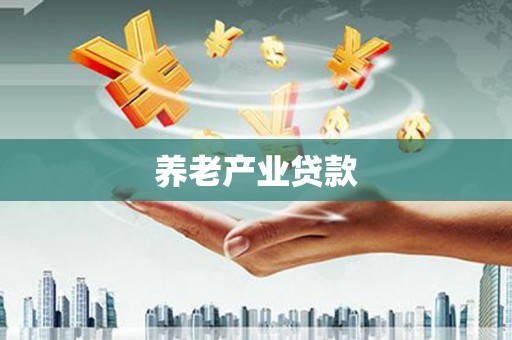 硚口养老产业贷款