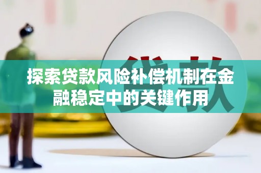 硚口探索贷款风险补偿机制在金融稳定中的关键作用