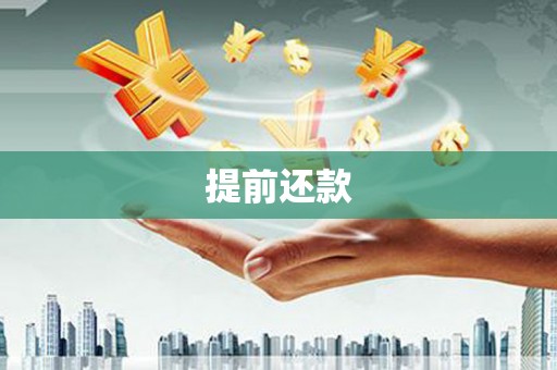 硚口提前还款