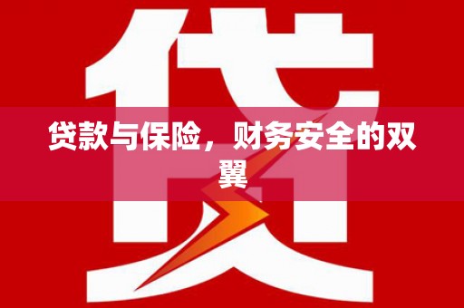 硚口贷款与保险，财务安全的双翼