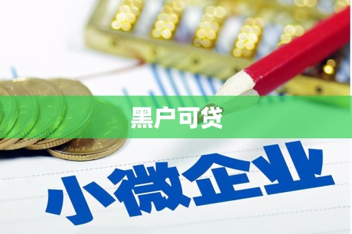 硚口黑户可贷