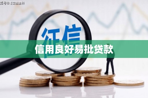 硚口信用良好易批贷款