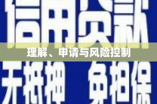 硚口理解、申请与风险控制