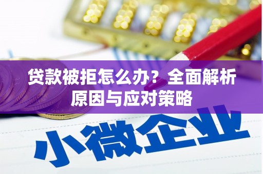 硚口贷款被拒怎么办？全面解析原因与应对策略