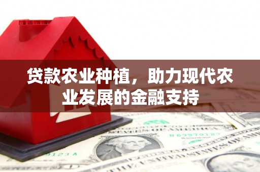 硚口贷款农业种植，助力现代农业发展的金融支持