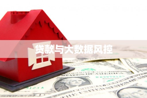 硚口贷款与大数据风控