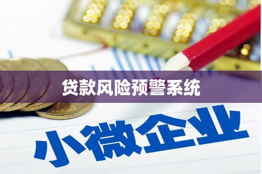 硚口贷款风险预警系统